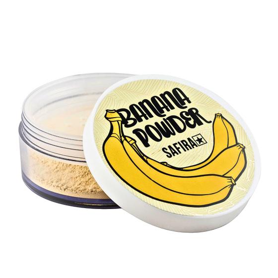 Imagem de Pó Solto Facial Banana Powder 10g Fixador Maquiagem Safira