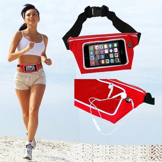 Pochete cinto porta celular fitness Corrida até 5.5 Pol Impermeável VERMELHO CBRN02061 Menor preço em Pochete cinto porta celular fitness Corrida até 5.5 Pol Impermeável VERMELHO CBRN02061