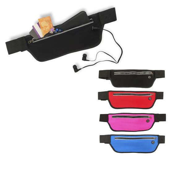 Imagem de Pochete Corrida Esportiva Slim Para Celular Academia Fitness Impermeável dml-06 Kit 2 Unidades