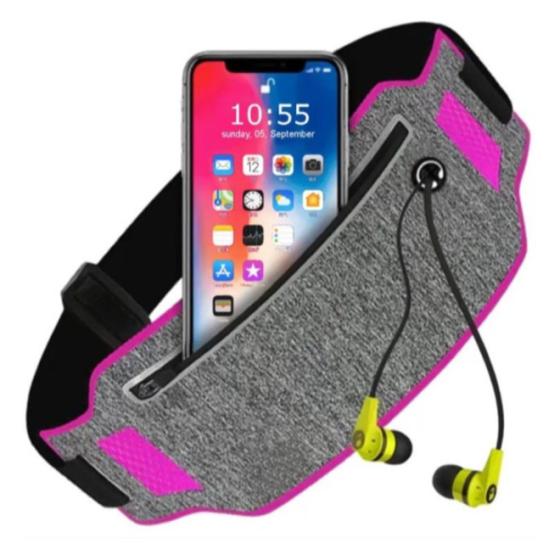 Pochete Esportiva Doleira Fina Slim Academia Corrida Celular Feminina Masculina Discreta Menor preço em Pochete Esportiva Doleira Fina Slim Academia Corrida Celular Feminina Masculina Discreta
