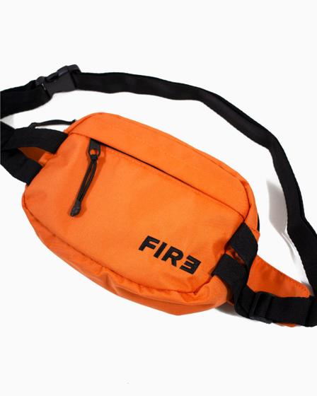 Imagem de Pochete Fire Apparel Trust Quality Basic Logo Laranja