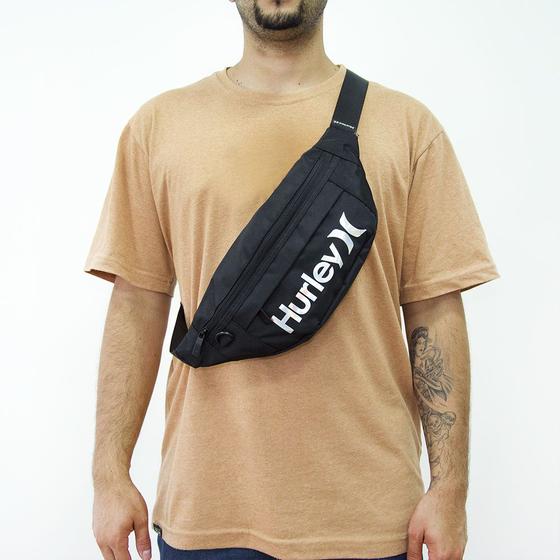 Imagem de Pochete Hurley Shoulder Bag Masculina Espaçosa Reforçada Resistente