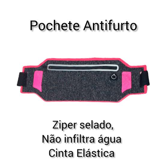 Imagem de Pochete super fina  anti furto academia fitness corrida