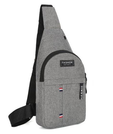 Pochete Transversal Feminina Pequena Cinza Bolsa Masculina Menor preço em Pochete Transversal Feminina Pequena Cinza Bolsa Masculina