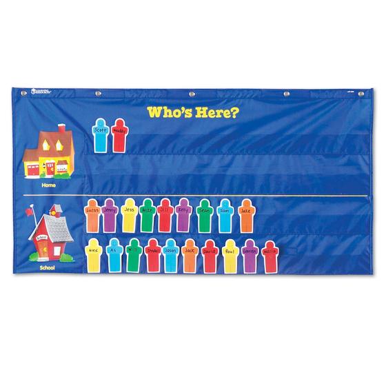 Imagem de Pocket Chart Helping Hands - Recursos de Aprendizagem com 36 Cartas