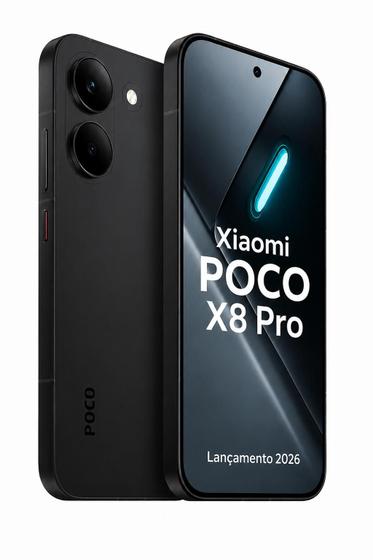 Poco X8 Pro 512GB 12GB 5G Versão Global Câmera Incrível Com NFC Amoled Smartphone Premium