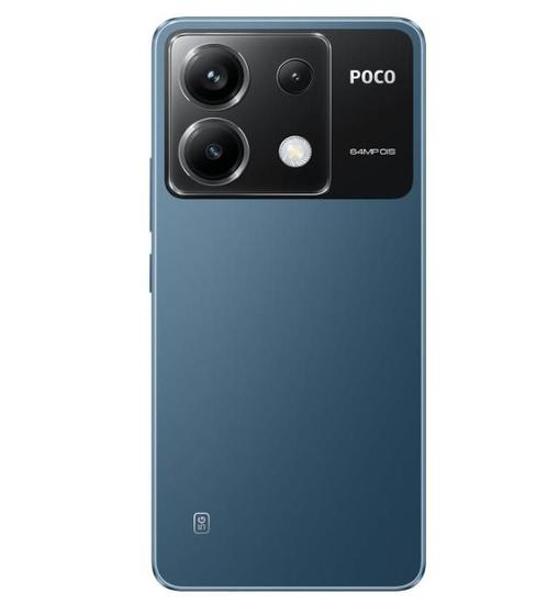 Celular Smartphone Xiaomi Poco X6 5g 256gb Azul - Dual Chip
