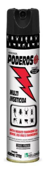 Poderoso Multi Inseticida Aerosol 400ml / 255g - Kelldrin - Inseticidas - Magazine Luiza
