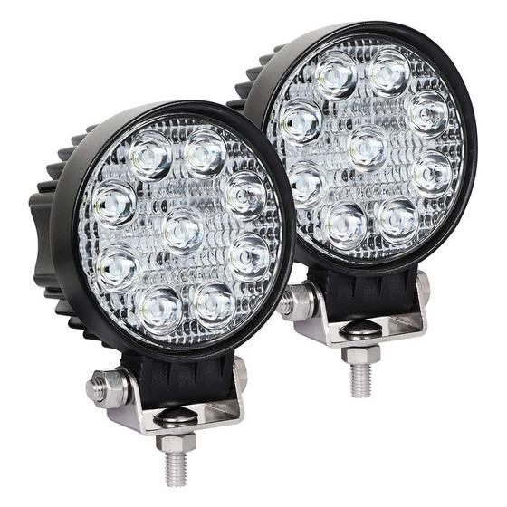 Imagem de Pods de Luz LED Exzeit 56W 3800LM 12/24V para Caminhão e Trator