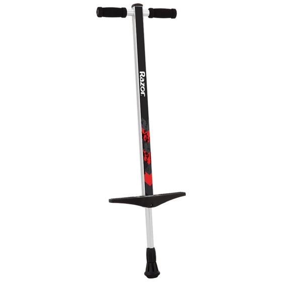 Imagem de Pogo Stick Razor Gogo Infantil - Leve, Dobrável e Preto (a partir de 6 anos)