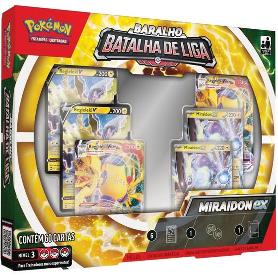 Imagem de Pokémon Baralho Batalha de Liga Miraidon EX 