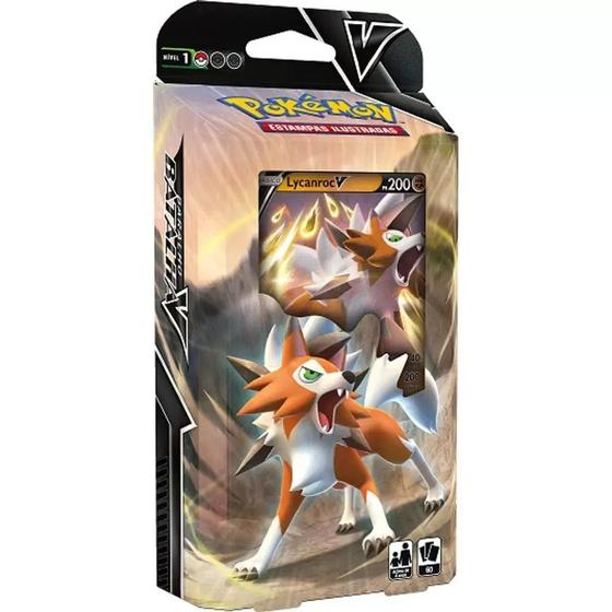 Imagem de Pokémon Baralho Batalha V - Deck Lycanroc V