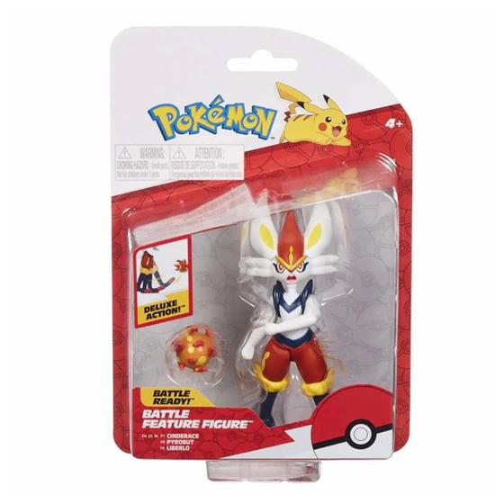 Imagem de Pokémon Battle Figure Deluxe Boneco Pokemon Cinderace