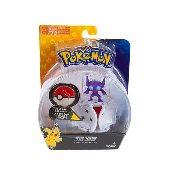 Imagem de Pokemon - Boneco + Pokebola - Sableye - Tomy Original