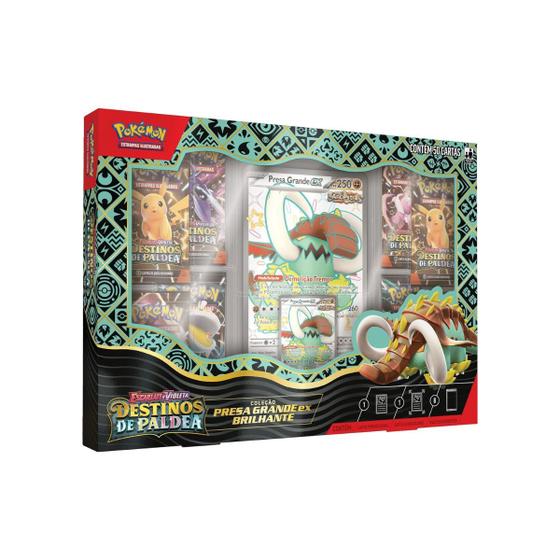 Imagem de Pokémon Box Destinos de Paldea Presa Grande EX Brilhante