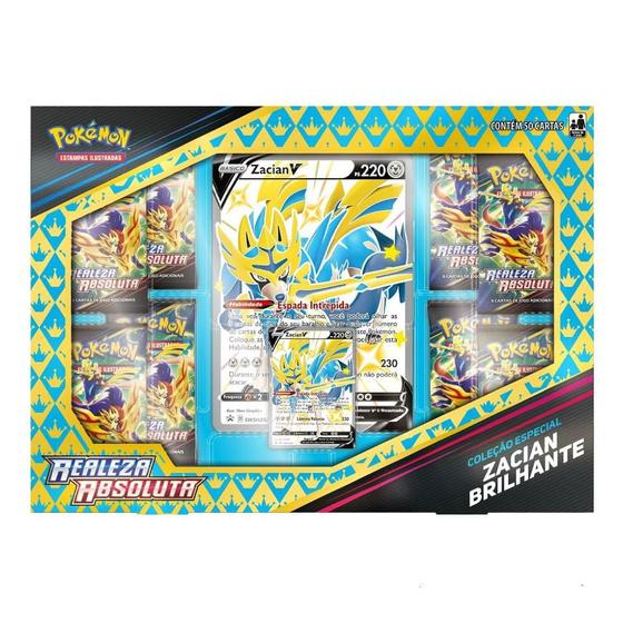 Imagem de Pokémon Box Zacian e Zamazenta - Copag