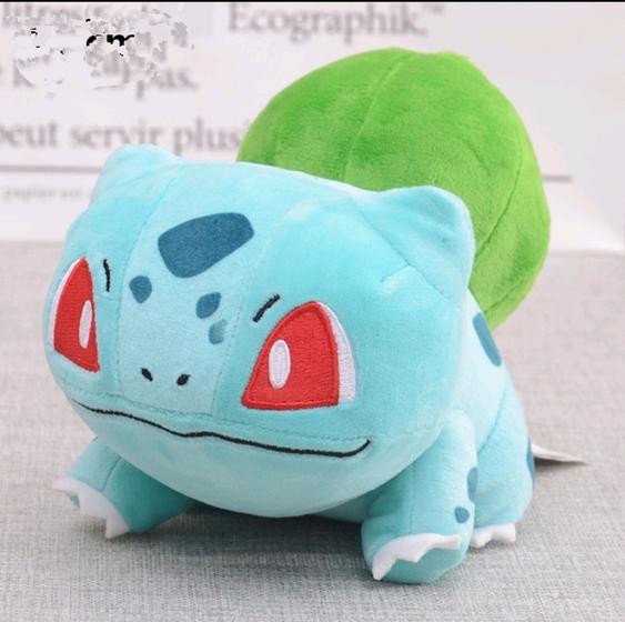 Pokémon Bulbassauro Pelúcia 25 Cm Pikachu Charmander Menor preço em Pokémon Bulbassauro Pelúcia 25 Cm Pikachu Charmander