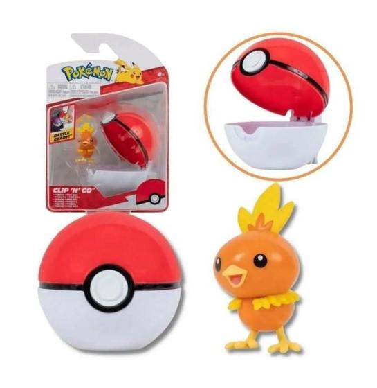 Imagem de Pokémon Clipe Pokebola Torchic - Sunny 2606