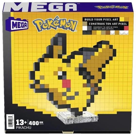 Imagem de Pokémon Conjunto De Construção Mega Pikachu Pixel - Mattel