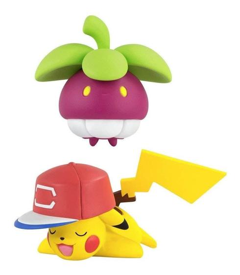 Imagem de Pokémon Figura de Ação Bounsweet Vs Pikachu 1969 - Sunny