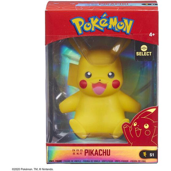 Imagem de Pokemon - Figura De Vinil 10Cm - Pikachu