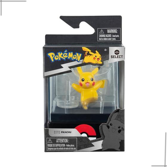 Imagem de Pokemon - Figuras De Batalha 5cm Com Case - Pikachu