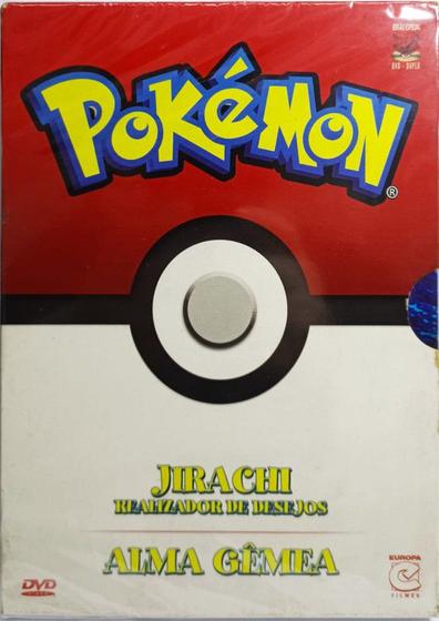 Imagem de Pokemon Jirachi + Alma Gemea - Dvd Lacrado Duplo