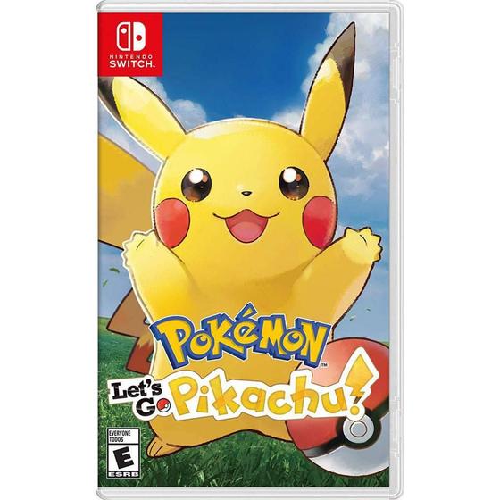 Jogo Pokémon: Lets Go, Pikachu! - Switch - Game Freak