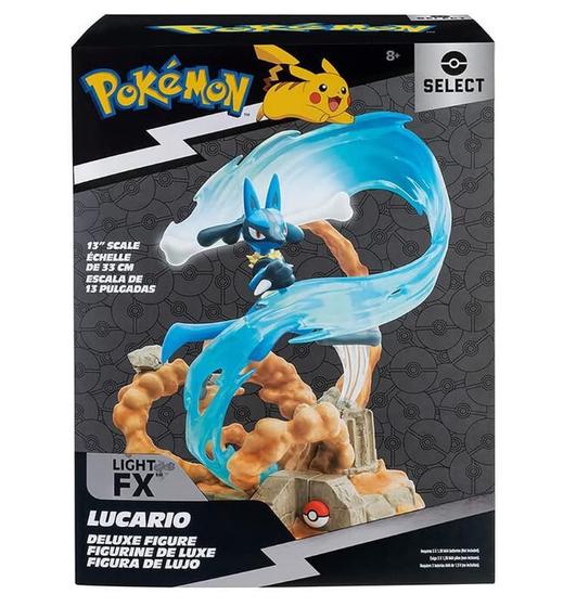 Imagem de Pokémon Lucario Deluxe Figura Colecionável Luz Sunny 3293