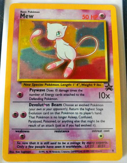 Imagem de Pokémon - Mew (8) - Promo Estrelas Negras