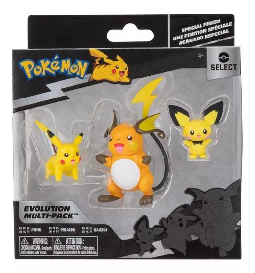 Imagem de Pokemon Pichu - Pikachu - Raichu R.3295 Sunny Única
