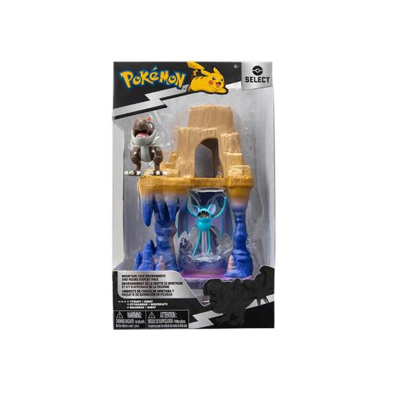 Imagem de Pokemon Playset 15Cm Caverna Com Tyrunt E Zubat Sunny 3283