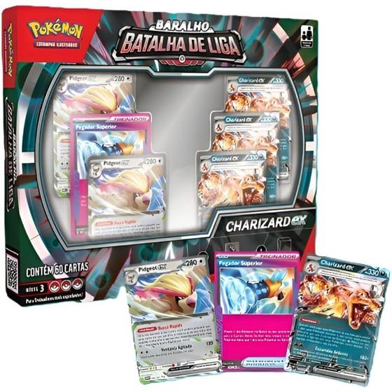 Imagem de Pokémon TCG Box Charizard Ex Batalha de Liga Copag