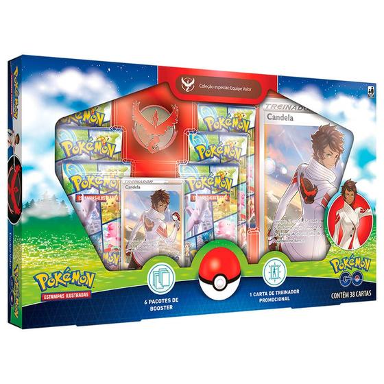 Imagem de Pokémon TCG: Box Pokémon GO Coleção Especial - Equipe Valor