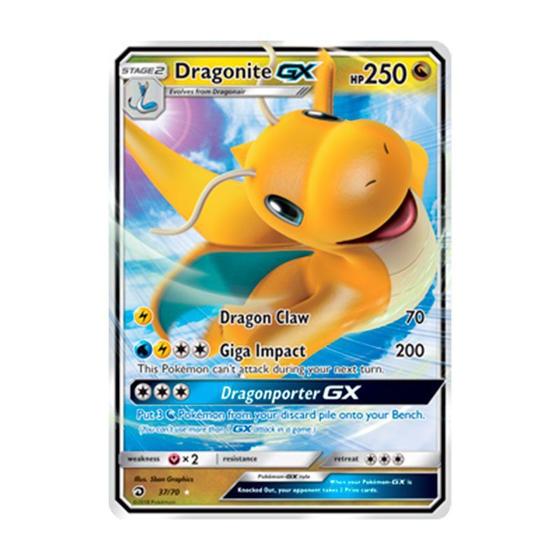 Pokémon TCG: Dragonite GX (37/70) - SM7.5 Dragões Soberanos - Pokémon ...