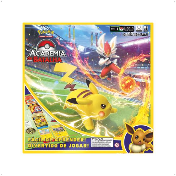 Imagem de Pokemon TCG Estampas Ilustradas Academia de Batalha Copag - 31495