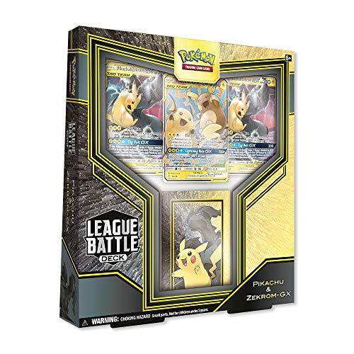 Imagem de Pokémon TCG: League Battle Deck com Pikachu e Zekrom-GX