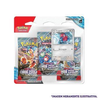 Imagem de Pokémon Triple Pack Escarlate e Violeta Coroa Estelar