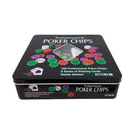 Imagem de Poker Chips Jogo de Fichas Gubly