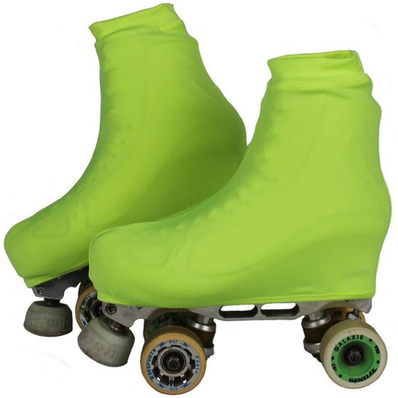 Imagem de  Polaina Cobre Botas Capa Para Patins Amarelo Neon