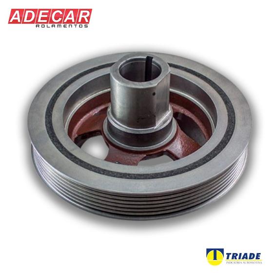 Imagem de Polia Antivibratória do Virabrequim Damper Triade T-169 T169 Frontier Nissan Navara