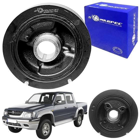 Imagem de Polia De Virabrequim Toyota Hilux 3.0 Asp. Diesel Até 2004