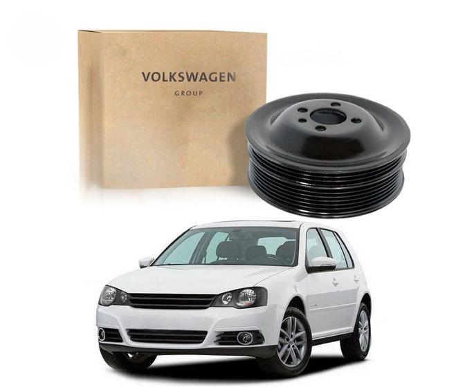 Imagem de Polia do virabrequim original volkswagen golf 1.6 2007 a 2013