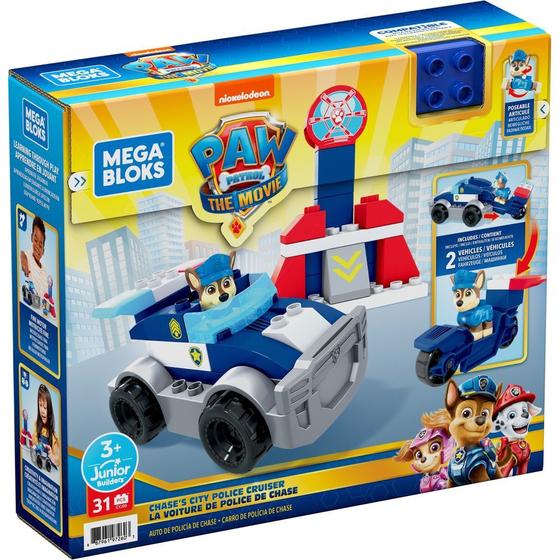 Policial Chase E Torre Mega Blocks Patrulha Canina - Mattel GYJ00 Menor preço em Policial Chase E Torre Mega Blocks Patrulha Canina - Mattel GYJ00