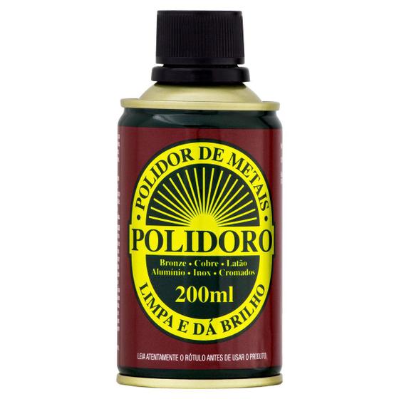 Imagem de Polidor de Metais Limpa e dá Brilho 200ml Bronze Cobre etc