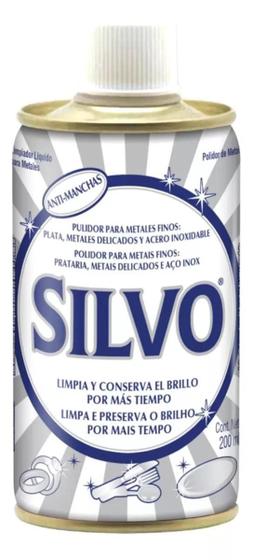 Imagem de Polidor Liquido De Metais Superfícies Silvo 200 ml