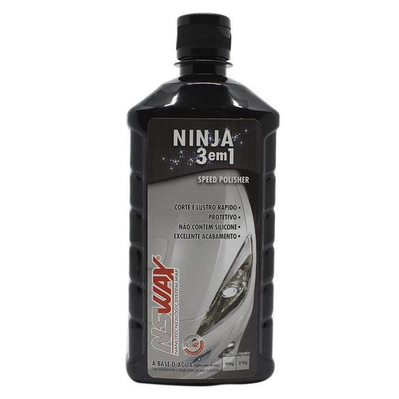 Imagem de Polidor Ninja 3 em 1 Speed Polisher 500ml NSWAX