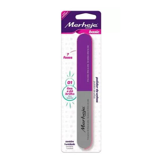 Imagem de Polidor P/ Unhas 7 Fases Basic (Oblongo) Eva C/1UN 50050337