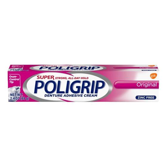 Imagem de Poligrip Creme Adesivo Para Próteses Dentárias - 68 gramas