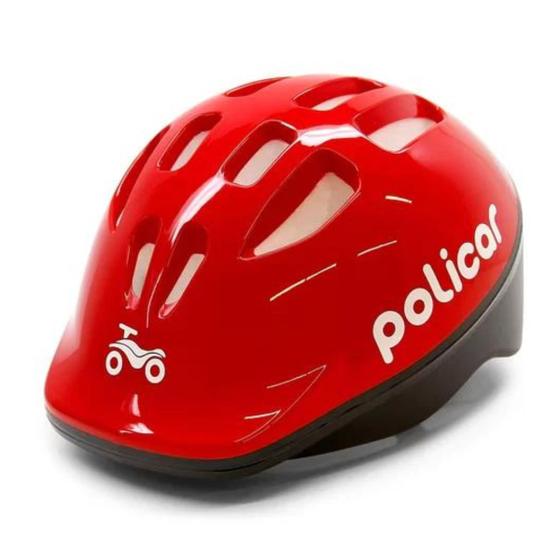 Imagem de Poliplac capacete infantil vermelho